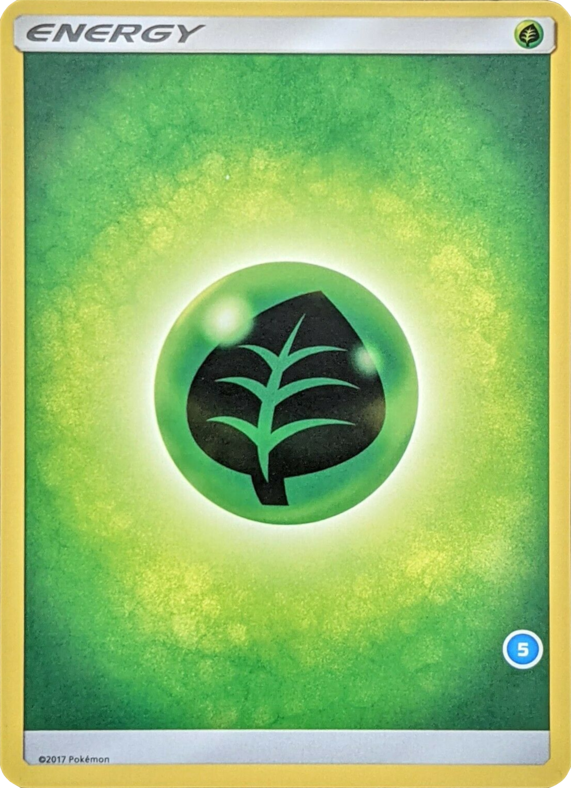Grass Energy (Deck Exclusive #5) [Sun & Moon: Trainer Kit - Alolan Ninetales] | Kessel Run Games Inc. 