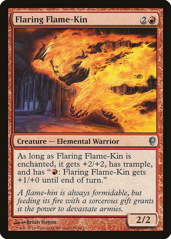 Flaring Flame-Kin [Conspiracy] | Kessel Run Games Inc. 
