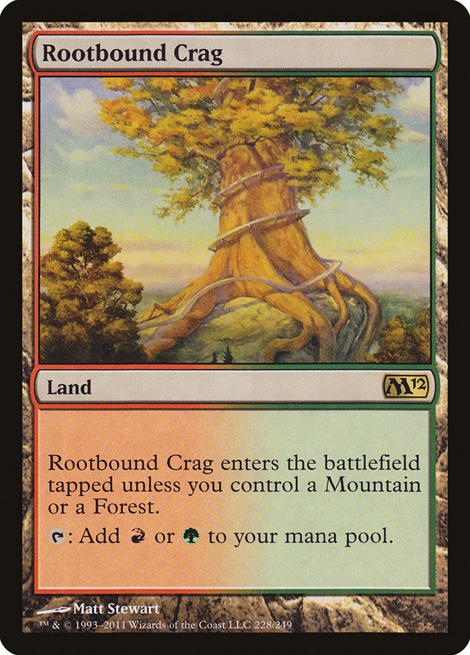 Rootbound Crag [Magic 2012] | Kessel Run Games Inc. 