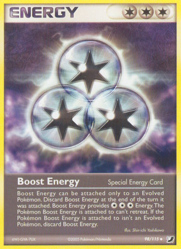 Boost Energy (98/115) [EX: Unseen Forces] | Kessel Run Games Inc. 