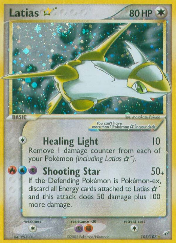 Latias Star (105/107) [EX: Deoxys] | Kessel Run Games Inc. 