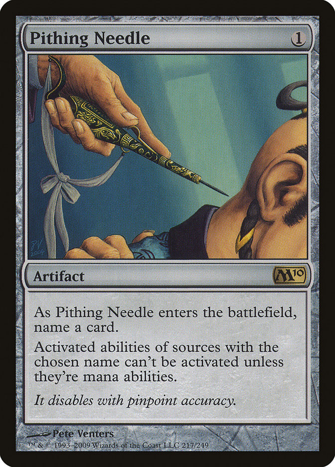 Pithing Needle [Magic 2010] | Kessel Run Games Inc. 