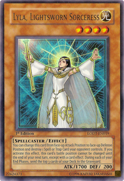 Lyla, Lightsworn Sorceress [LODT-EN019] Ultra Rare | Kessel Run Games Inc. 