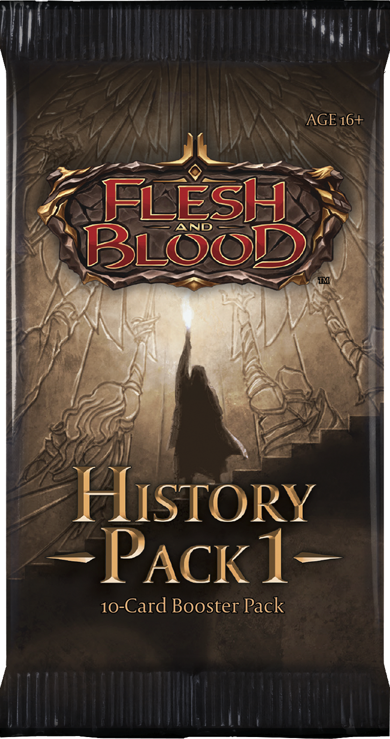 Flesh and Blood: History Pack 1 Booster Pack | Kessel Run Games Inc. 