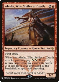 Alesha, Who Smiles at Death [Mystery Booster] | Kessel Run Games Inc. 