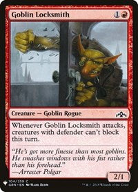 Goblin Locksmith [Mystery Booster] | Kessel Run Games Inc. 