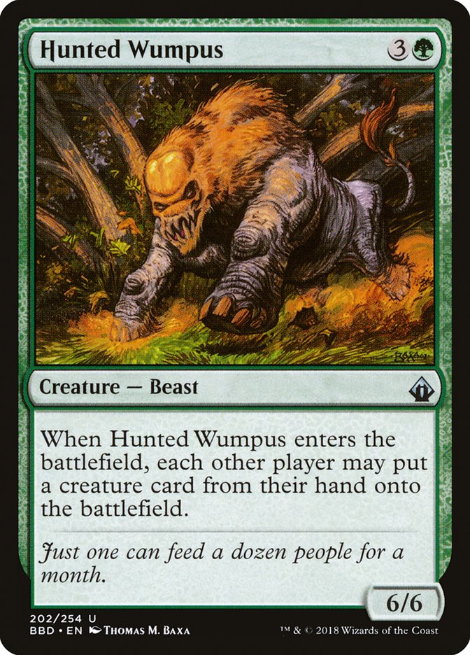 Hunted Wumpus [Battlebond] | Kessel Run Games Inc. 