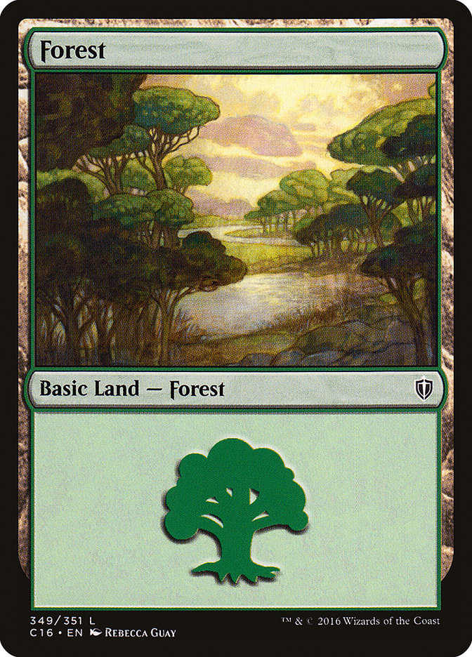Forest (349) [Commander 2016] | Kessel Run Games Inc. 