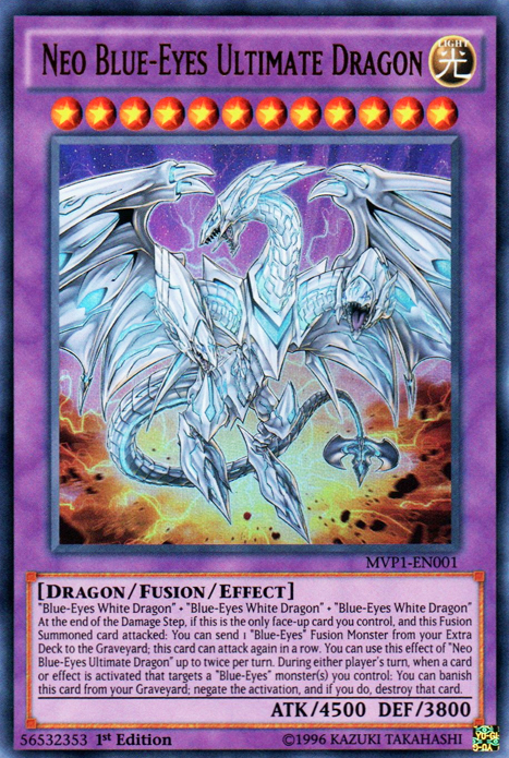 Neo Blue-Eyes Ultimate Dragon [MVP1-EN001] Ultra Rare | Kessel Run Games Inc. 