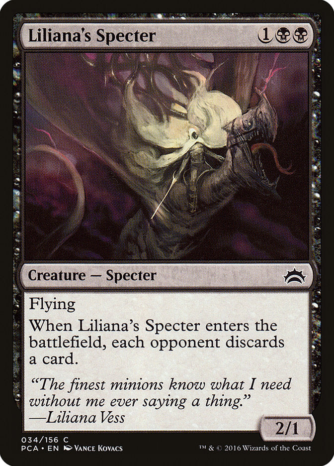 Liliana's Specter [Planechase Anthology] | Kessel Run Games Inc. 