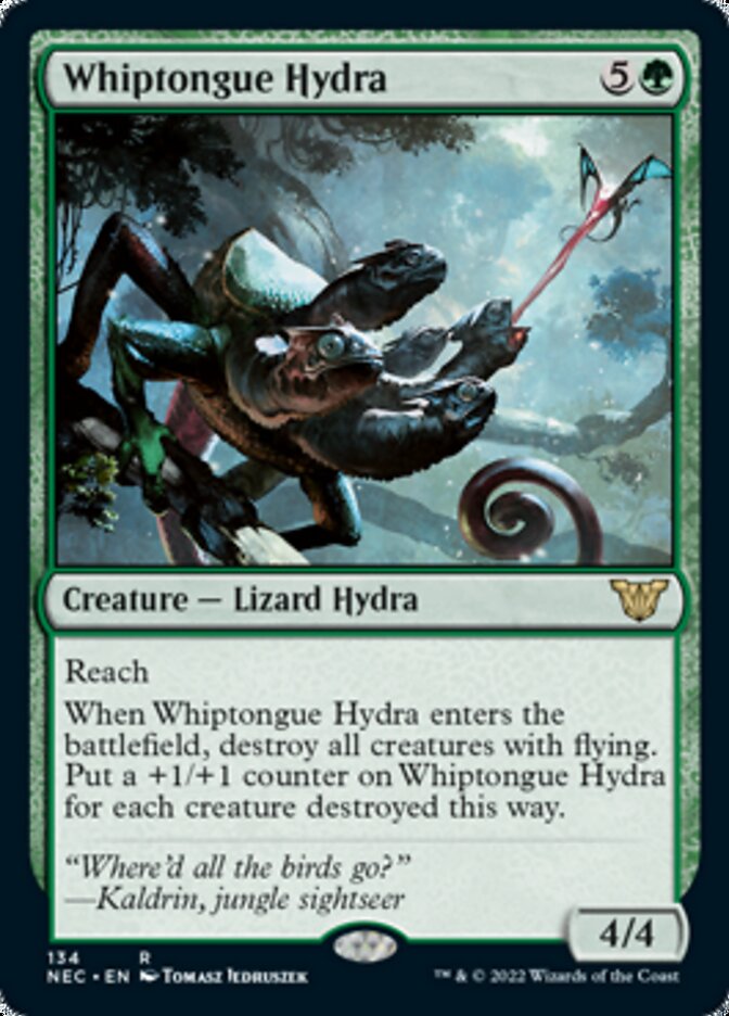 Whiptongue Hydra [Kamigawa: Neon Dynasty Commander] | Kessel Run Games Inc. 