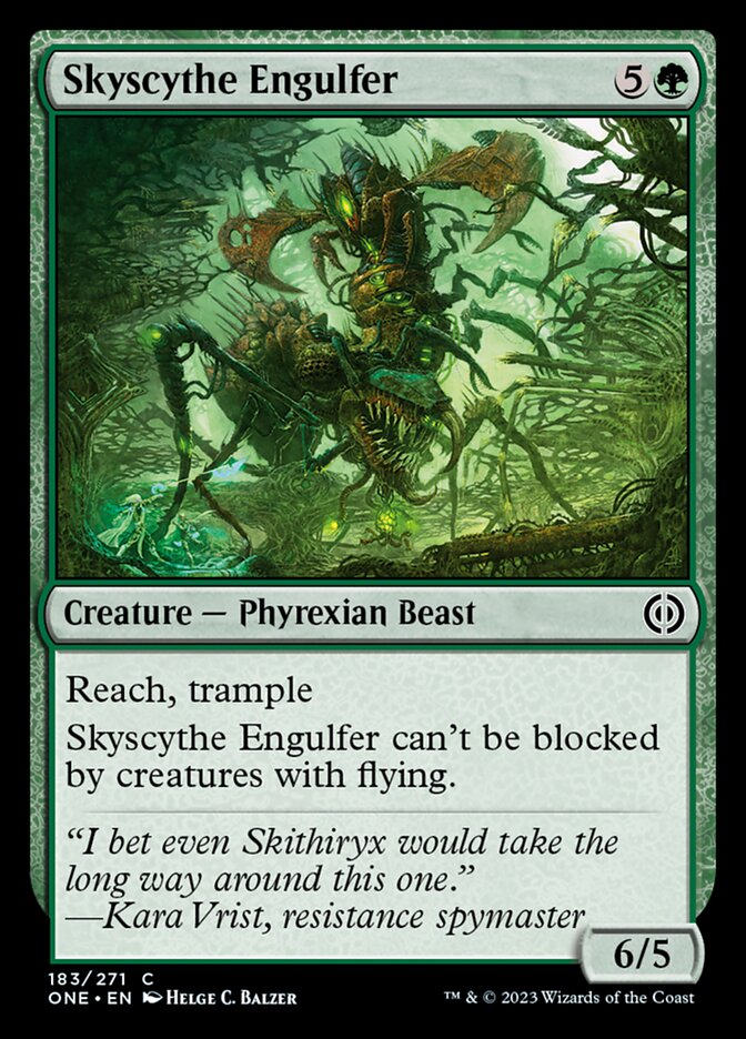 Skyscythe Engulfer [Phyrexia: All Will Be One] | Kessel Run Games Inc. 