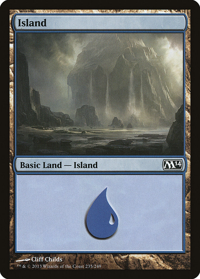 Island (235) [Magic 2014] | Kessel Run Games Inc. 