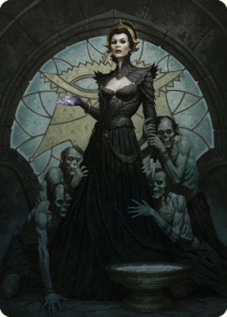 Liliana of the Veil Art Card [Dominaria United Art Series] | Kessel Run Games Inc. 