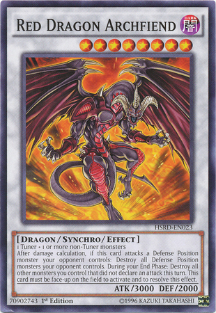 Red Dragon Archfiend [HSRD-EN023] Common | Kessel Run Games Inc. 
