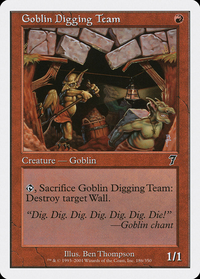 Goblin Digging Team [Seventh Edition] | Kessel Run Games Inc. 