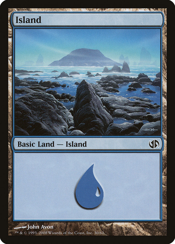 Island (30) [Duel Decks: Jace vs. Chandra] | Kessel Run Games Inc. 