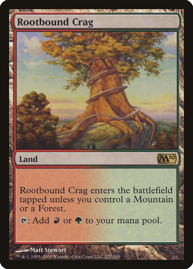 Rootbound Crag [Magic 2010] | Kessel Run Games Inc. 