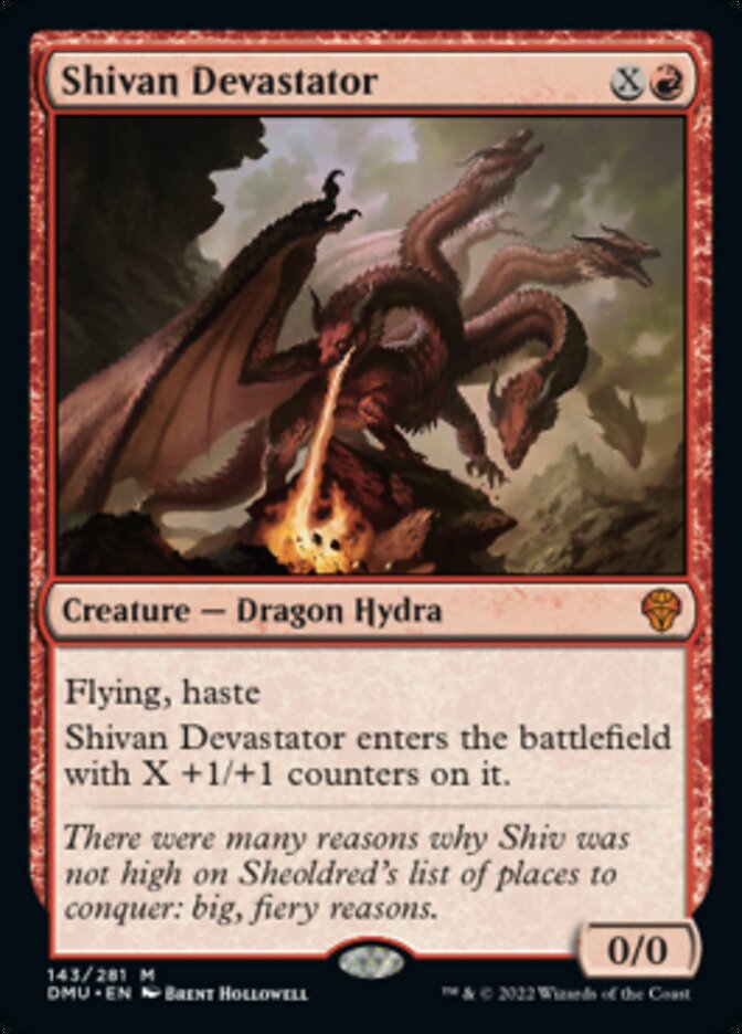 Shivan Devastator [Dominaria United] | Kessel Run Games Inc. 