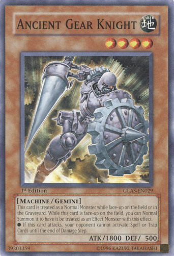 Ancient Gear Knight [GLAS-EN029] Common | Kessel Run Games Inc. 