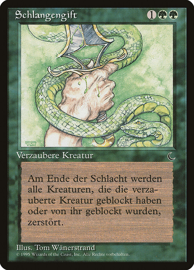 Venom (German) - "Schlangengift" [Renaissance] | Kessel Run Games Inc. 
