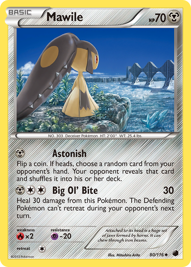 Mawile (80/116) [Black & White: Plasma Freeze] | Kessel Run Games Inc. 