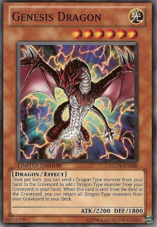 Genesis Dragon [GLD4-EN028] Common | Kessel Run Games Inc. 