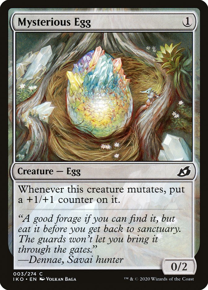 Mysterious Egg [Ikoria: Lair of Behemoths] | Kessel Run Games Inc. 