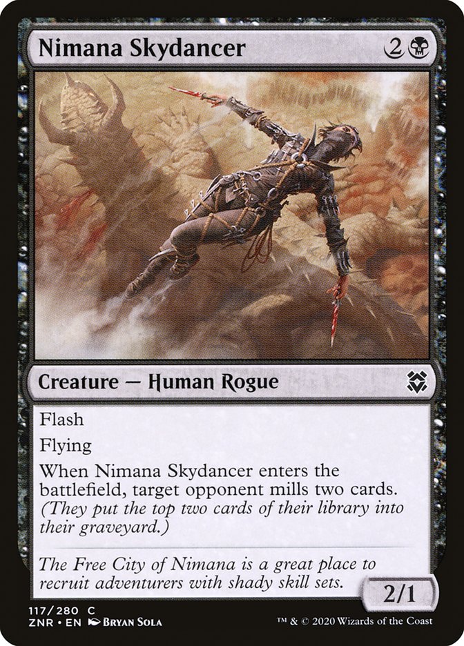 Nimana Skydancer [Zendikar Rising] | Kessel Run Games Inc. 