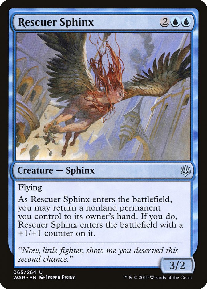 Rescuer Sphinx [War of the Spark] | Kessel Run Games Inc. 