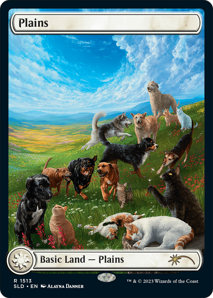 Plains (1513) [Secret Lair Commander Deck: Raining Cats and Dogs] | Kessel Run Games Inc. 