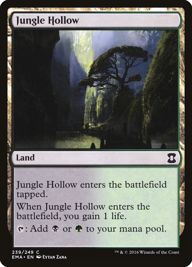 Jungle Hollow [Eternal Masters] | Kessel Run Games Inc. 