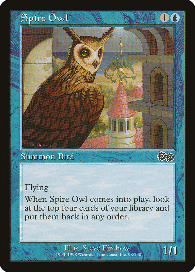 Spire Owl [Urza's Saga] | Kessel Run Games Inc. 