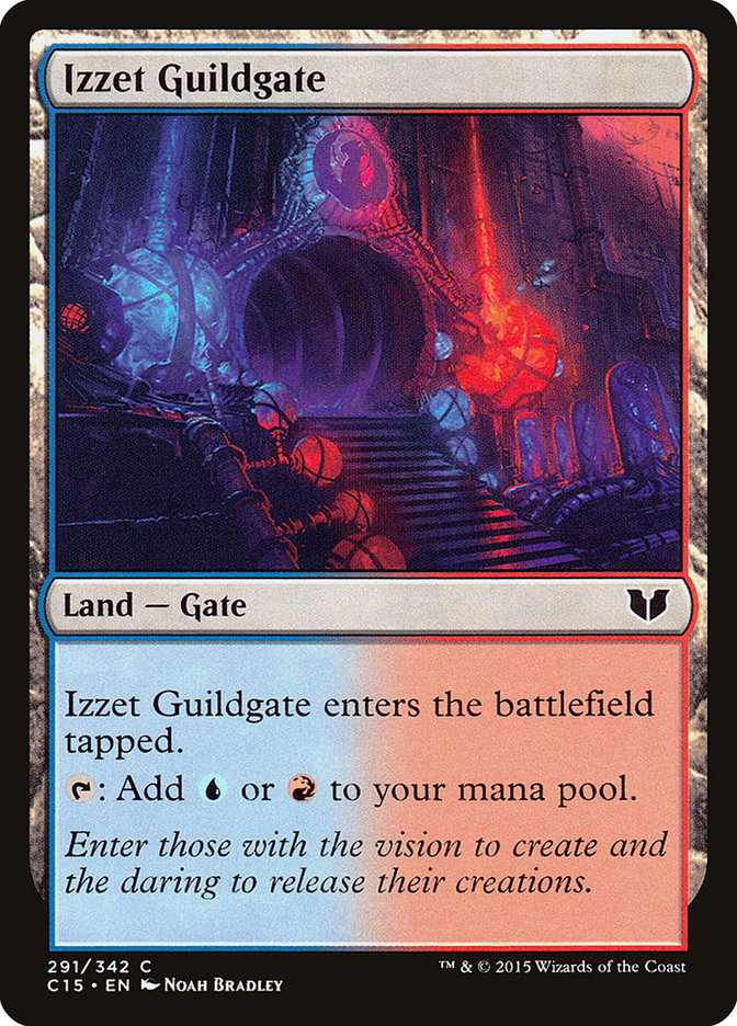 Izzet Guildgate [Commander 2015] | Kessel Run Games Inc. 