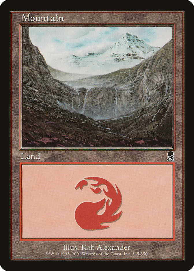 Mountain (345) [Odyssey] | Kessel Run Games Inc. 