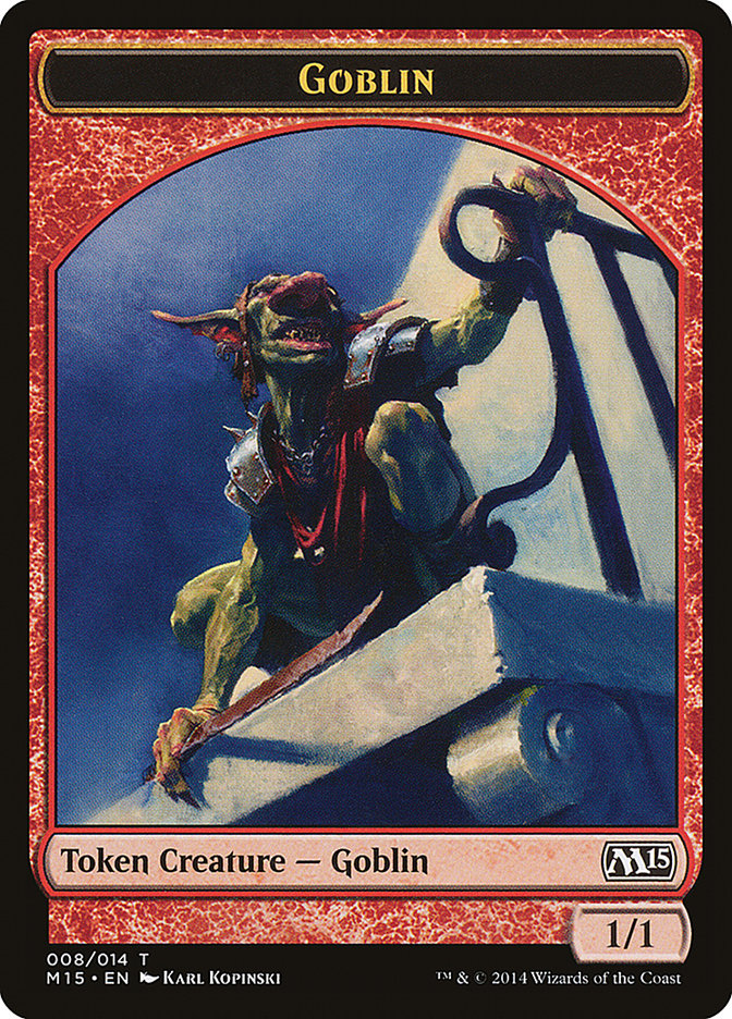 Goblin Token [Magic 2015 Tokens] | Kessel Run Games Inc. 