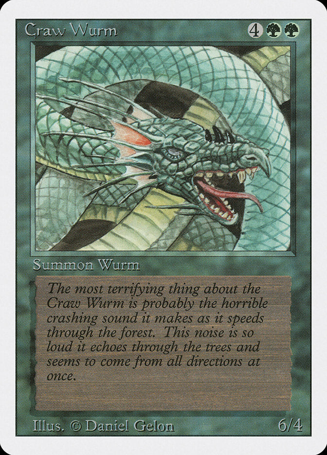 Craw Wurm [Revised Edition] | Kessel Run Games Inc. 