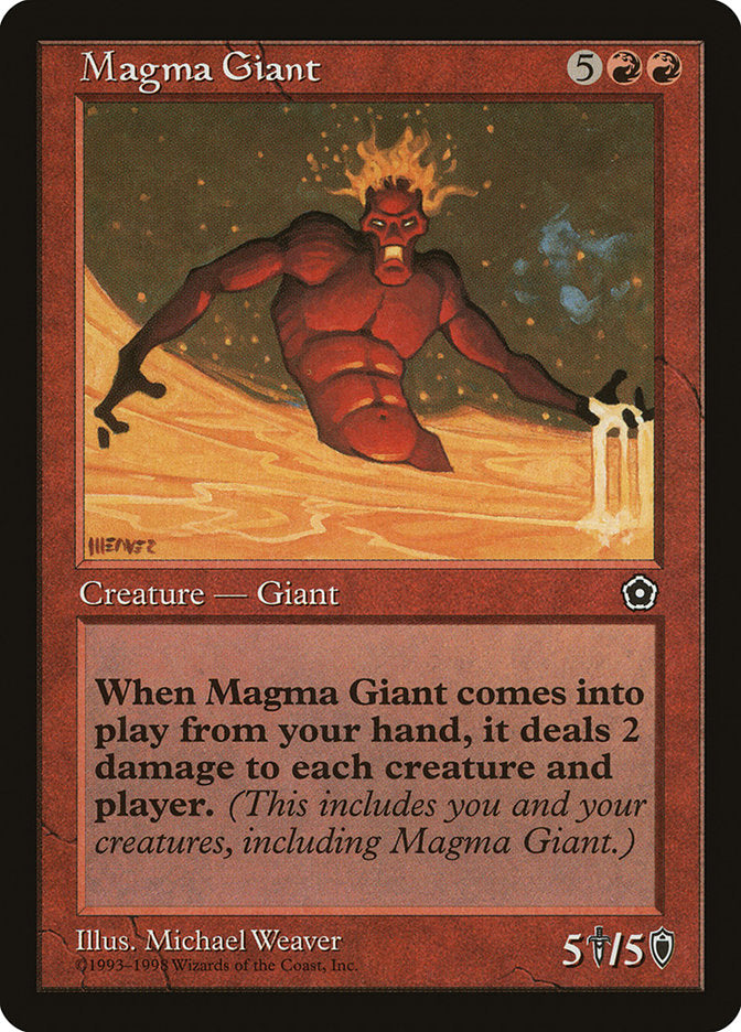 Magma Giant [Portal Second Age] | Kessel Run Games Inc. 