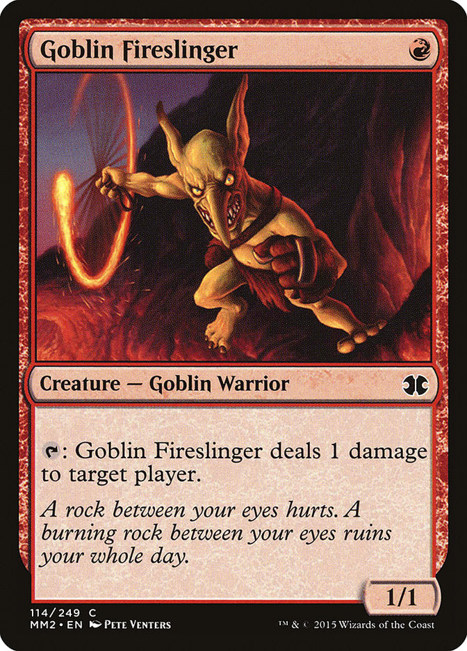 Goblin Fireslinger [Modern Masters 2015] | Kessel Run Games Inc. 