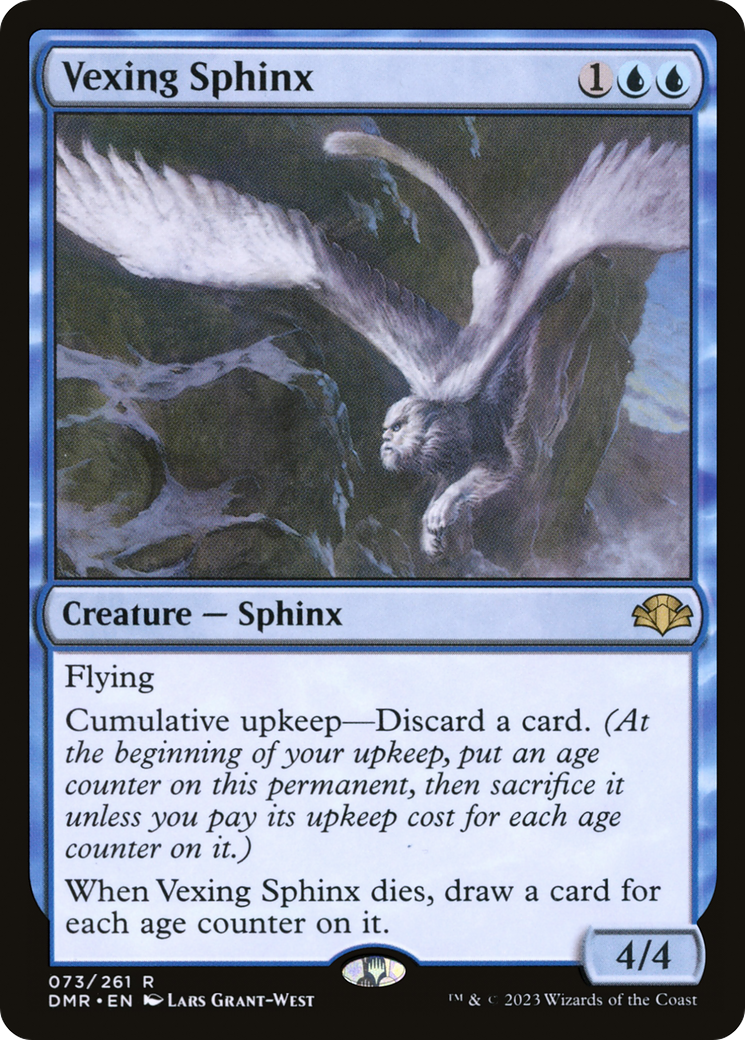 Vexing Sphinx [Dominaria Remastered] | Kessel Run Games Inc. 