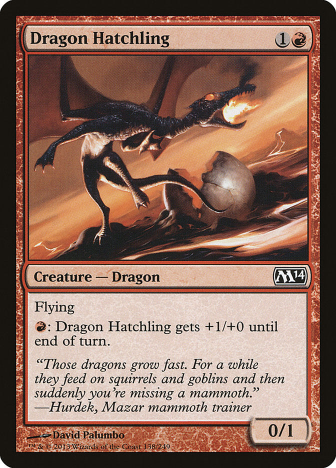 Dragon Hatchling [Magic 2014] | Kessel Run Games Inc. 