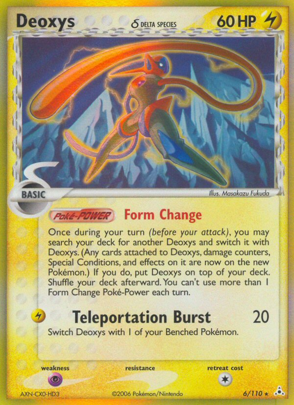 Deoxys (6/110) (Delta Species) [EX: Holon Phantoms] | Kessel Run Games Inc. 