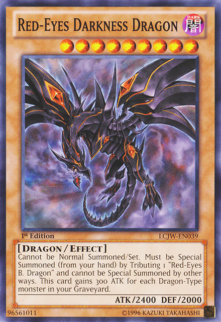 Red-Eyes Darkness Dragon [LCJW-EN039] Common | Kessel Run Games Inc. 