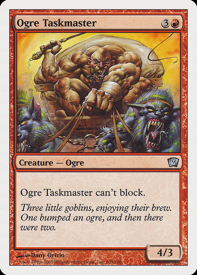 Ogre Taskmaster [Ninth Edition] | Kessel Run Games Inc. 
