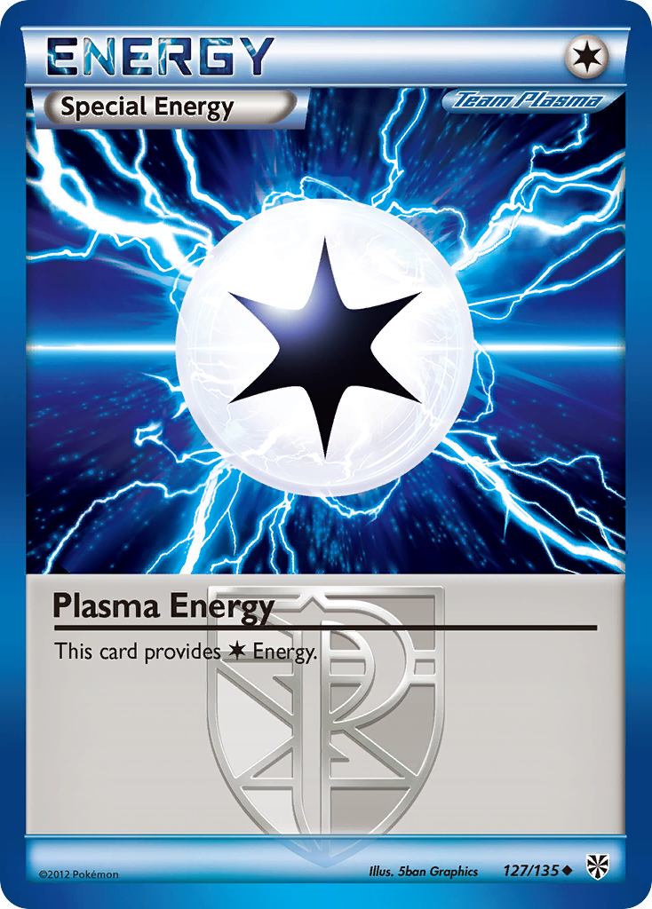 Plasma Energy (127/135) [Black & White: Plasma Storm] | Kessel Run Games Inc. 