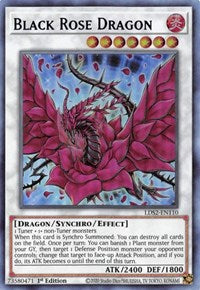 Black Rose Dragon (Blue) [LDS2-EN110] Ultra Rare | Kessel Run Games Inc. 