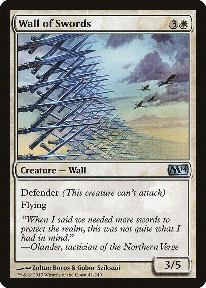 Wall of Swords [Magic 2014] | Kessel Run Games Inc. 