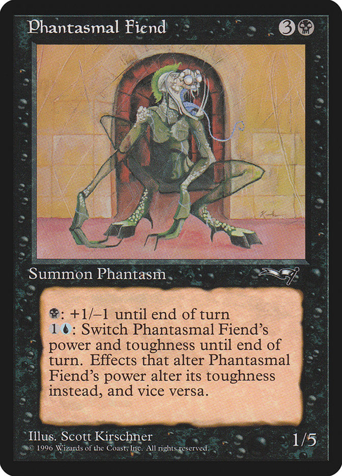 Phantasmal Fiend (Standing) [Alliances] | Kessel Run Games Inc. 