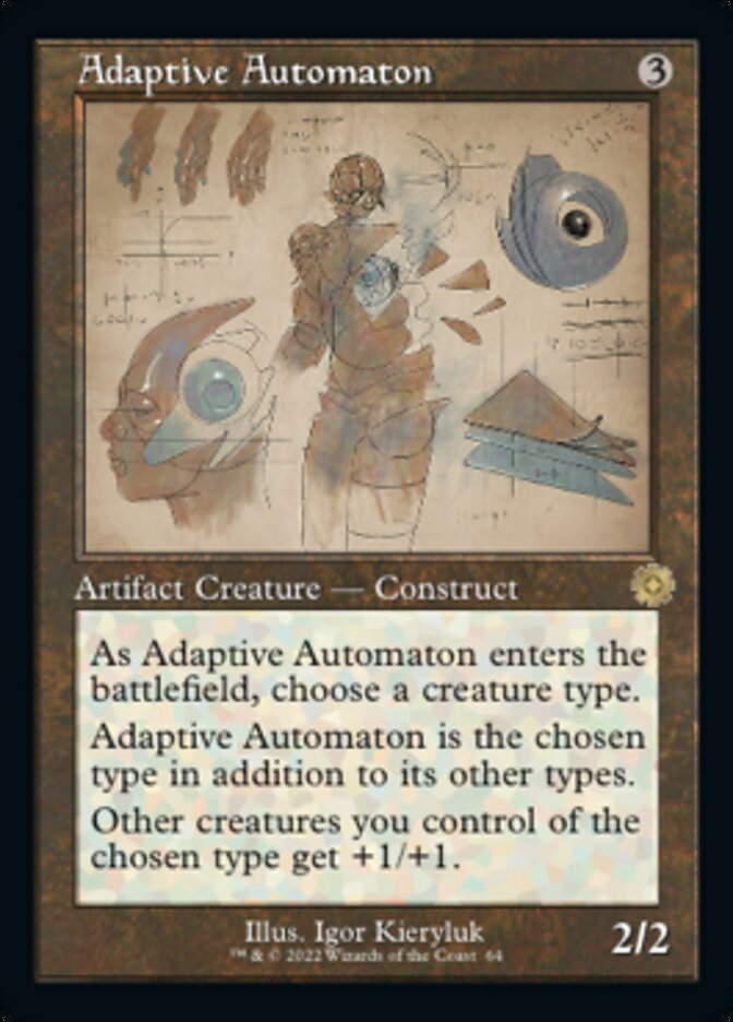 Adaptive Automaton (Retro Schematic) [The Brothers' War Retro Artifacts] | Kessel Run Games Inc. 
