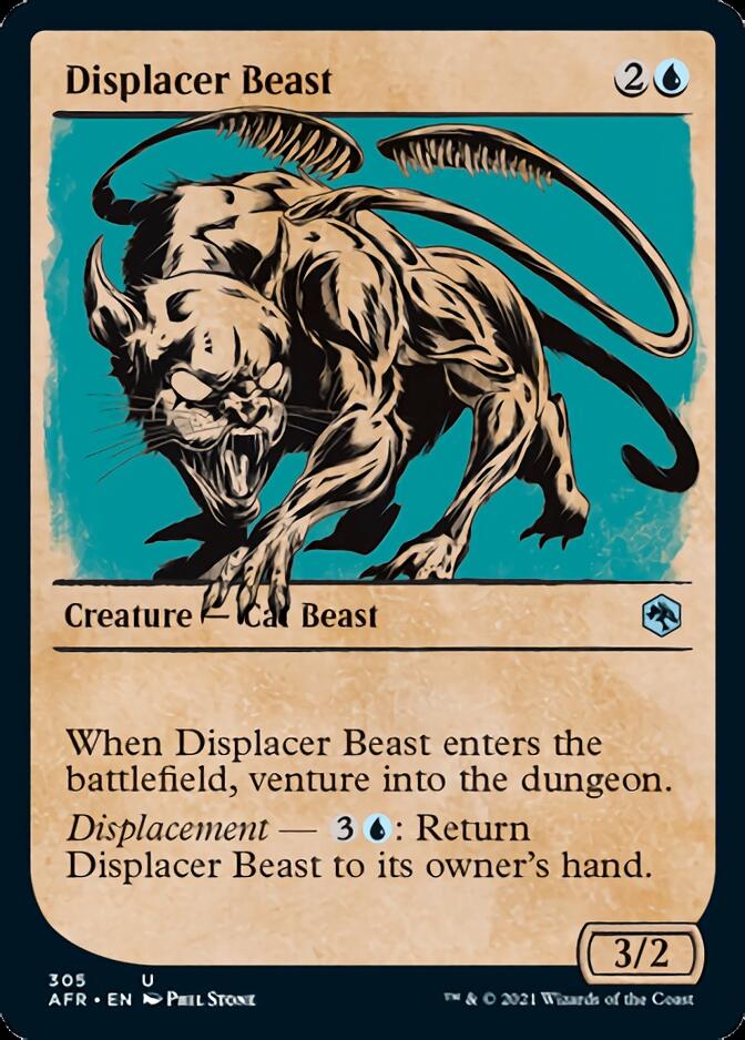 Displacer Beast (Showcase) [Dungeons & Dragons: Adventures in the Forgotten Realms] | Kessel Run Games Inc. 